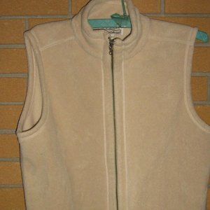 Tradition Country Ladies Cream Colored Vest Size Medium $5.00 AS AN ADD ON